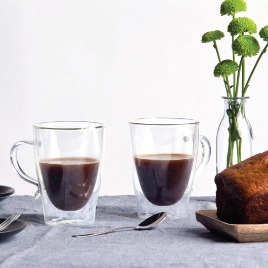 Aroma Glass Coffee Cup Sets Lifestyle